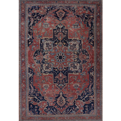  Antique  Serapi Rug