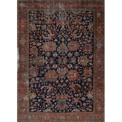  Antique  Serapi Rug