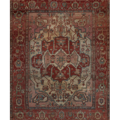  Antique  Serapi Rug