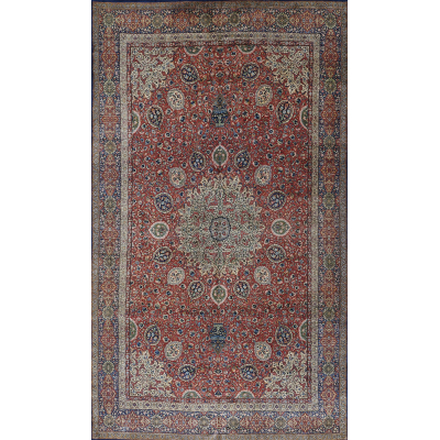 Antique Tabriz Rug