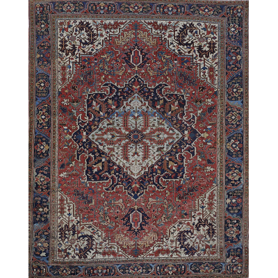  Antique  Serapi Rug