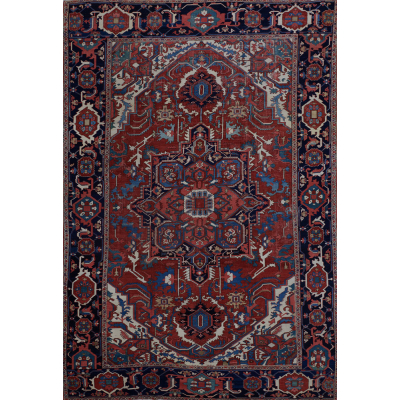  Antique  Serapi Rug