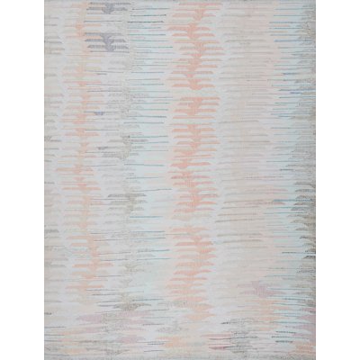  Vintage  Hemp Flat Weave Rug