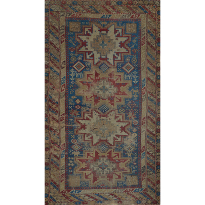 Antique Caucasion Rug