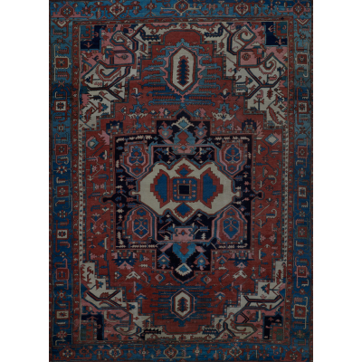  Antique  Serapi Rug