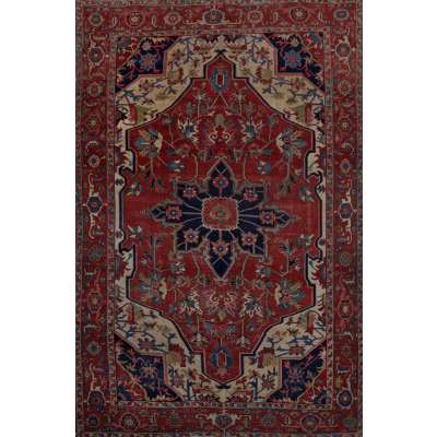 Antique  Serapi Rug