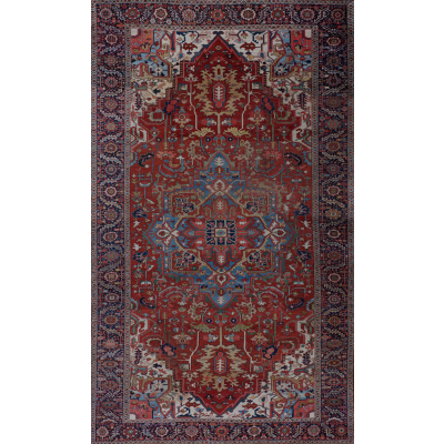  Antique  Serapi Rug