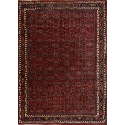 Antique Persian Bijar Rug