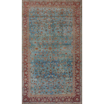 Antique Oriental Sarouk Rug