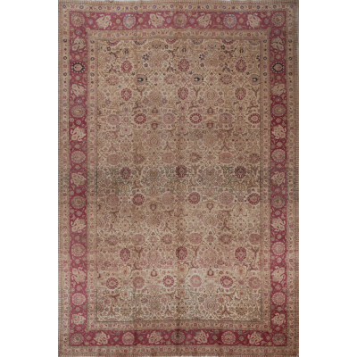 Antique Persian Tabriz Rug