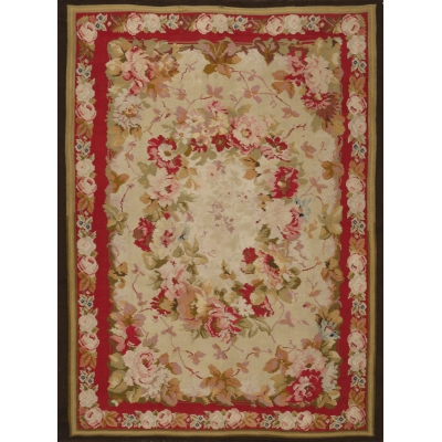 Antique Kilim Ukranian Rug