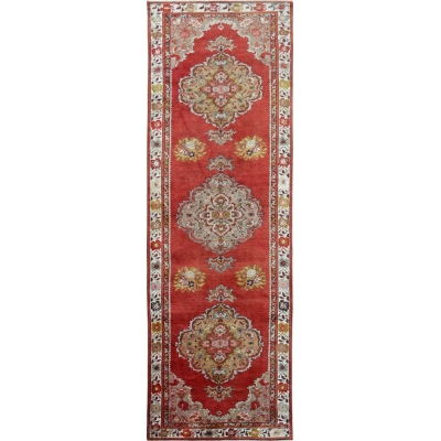 Antique Turkish Oushak Rug